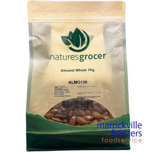 Almond Kernels 1kg Natures Grocer Windsor Farm