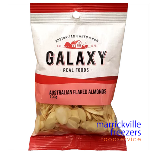Almonds Flaked Sliced Galaxy 750g