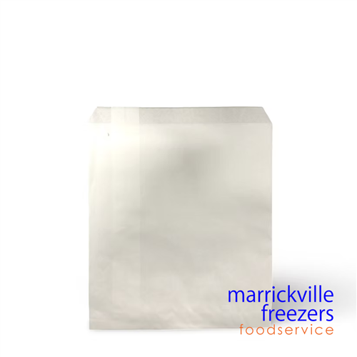 Bags Flat Paper White # 1W ( 185x165) 500's