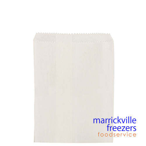 Bag Flat White Quarter CA-WF1/4 - 10x14cm 1000 Castaway