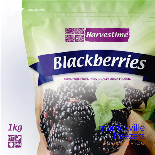 Blackberries Frozen 1kg Harvestime