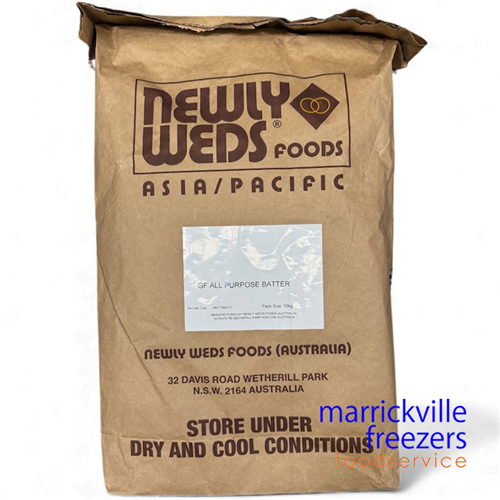 Batter Mix All Purpose Gluten Free 15kg NEWLYWEDS