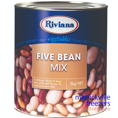 5 Bean Mix 3kg RIVIANA