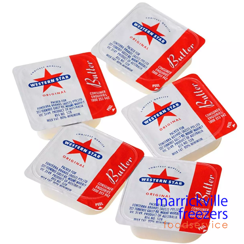 Butter Portion Western Star 200x8gm