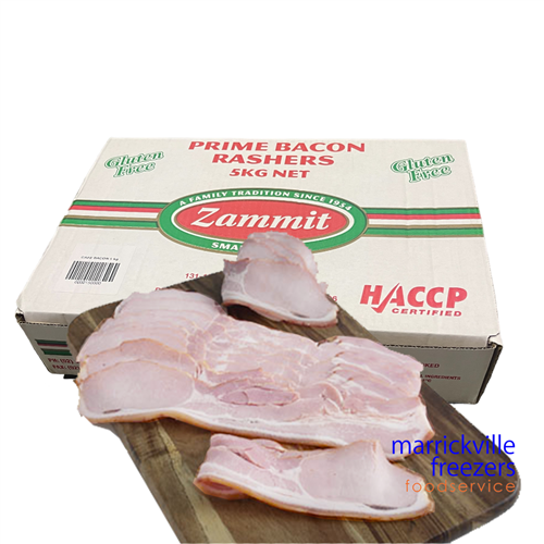 Bacon Rindless Cafe 5kg ZAMMIT