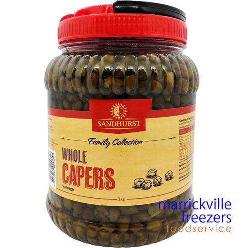 Capers Whole in Vinegar/ Brine 2kg Sandhurst