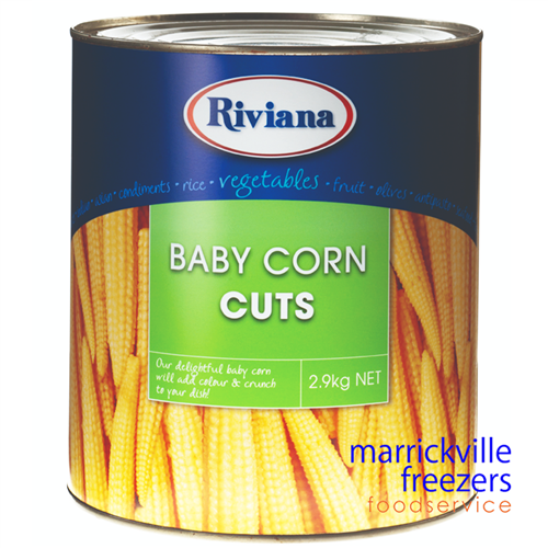 Corn Baby Cut 2.9kg Riviana