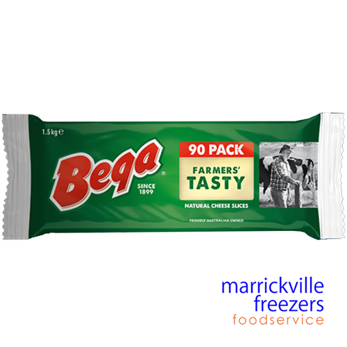 Cheese Bega Tasty Slices 90slc 1.5KG