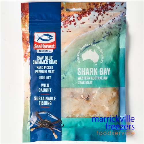 Crab Blue Swimmer Shark Bay 500gr Sea Harvest