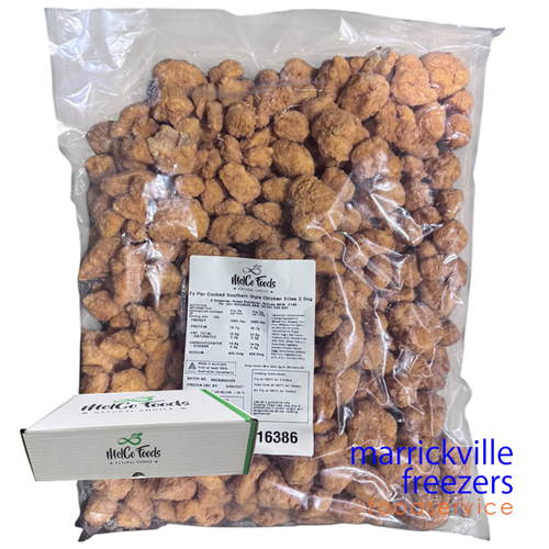 Chicken BITES Sth Style 2x2.5kg MELCO