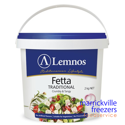 Cheese Fetta Full Cream Lemnos 2kg
