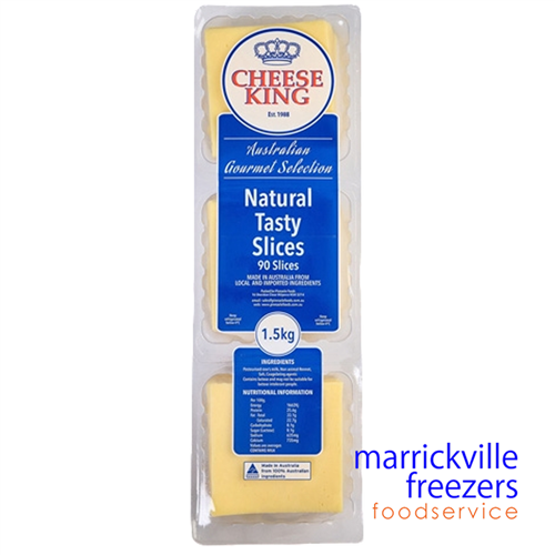 Cheese Natural Slices 90 CHEESE KING