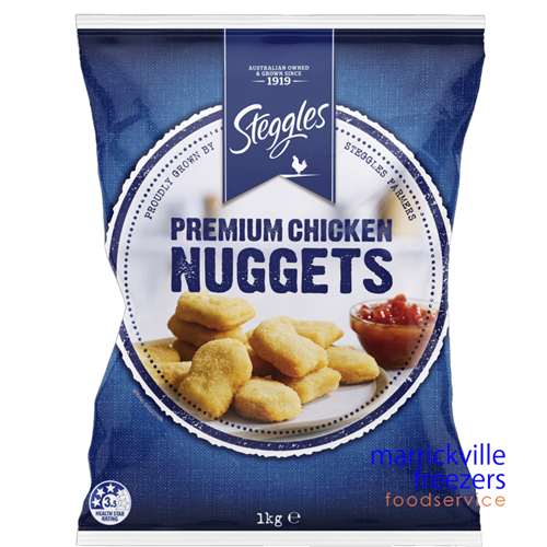 Chicken Nuggets Premium Breast Steggles 6kg