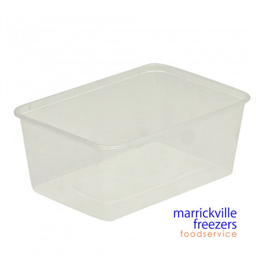 Container Plastic Rectangular FREEZER GRADE 50x1000ml CHANROL