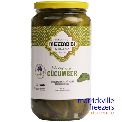 Cucumbers Pickled 1kg Mezzabibi
