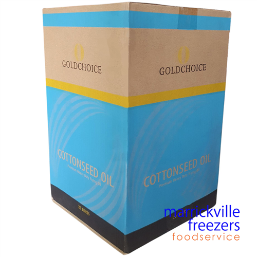 Cottonseed Oil 20lt Square drum GOLD CHOICE