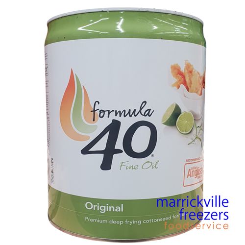 Cottonseed Oil 20lt Formula 40 Peerless drum