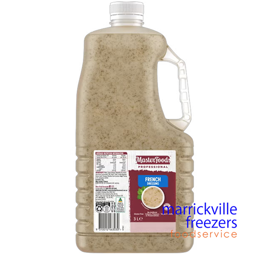 Dressing FRENCH 3lt Gluten Free MASTERFOODS Professional