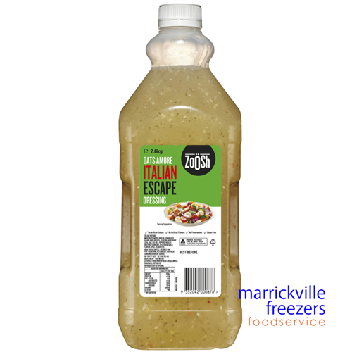 Dressing Italian 2.5lt Zoosh