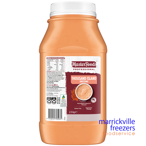 Dressing Thousand Island 2.5kg Masterfoods