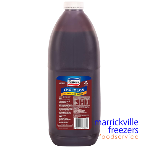 Flavour Chocolate Topping 3lt COTTEES