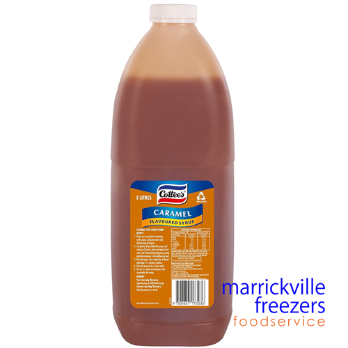 Flavour Caramel Topping 3lt COTTEES