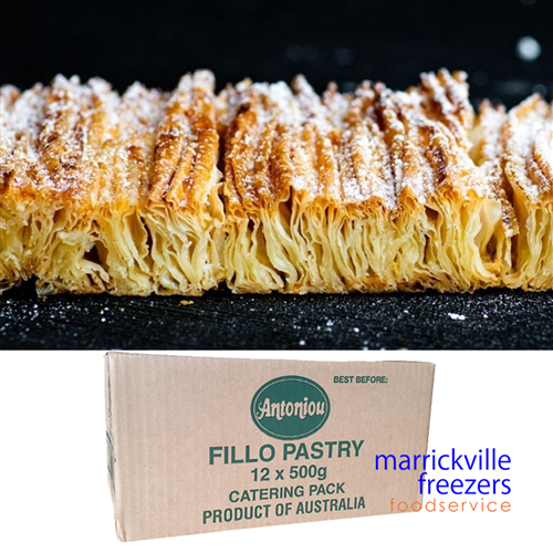 Pastry Fillo Catering CHILLED 12x500gr ANTONIOU