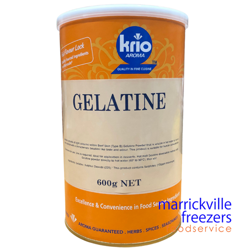 Gelatine Powder 600g Krio Krush