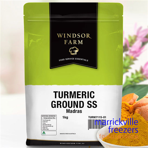 Ground Turmeric 1kg Windsor Farm