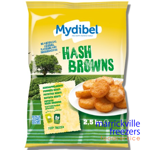 Hash Brown ROUNDS 2.5kg Mydibel