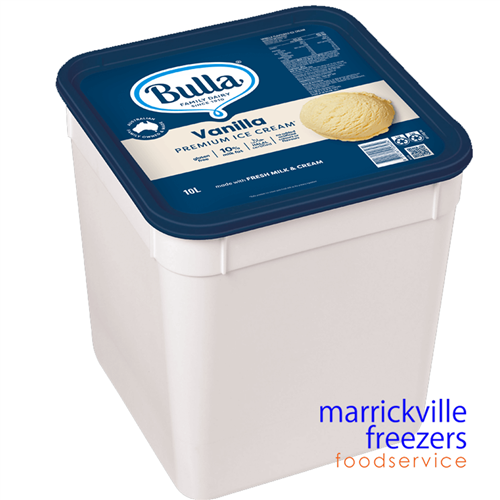 Ice Cream Vanilla BULLA 10lt