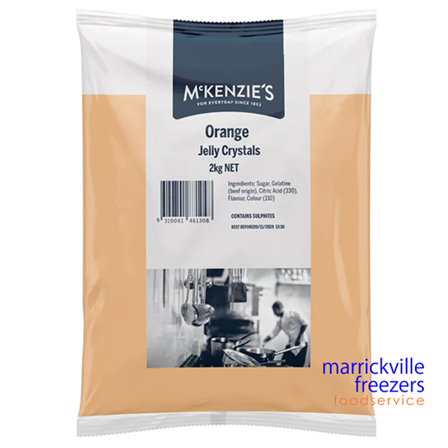Jelly Crystals ORANGE 2kg Mckenzies