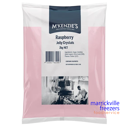 Jelly Crystals RASPBERRY 2kg Mckenzie's