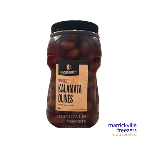 Kalamata Olives Pitted 2KG Sandhurst