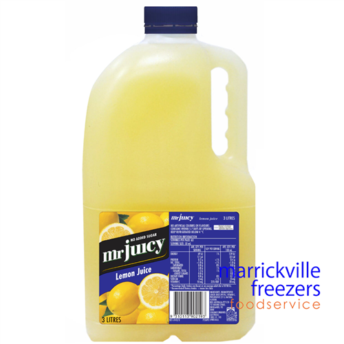 Lemon Juice 3lt MR JUICY