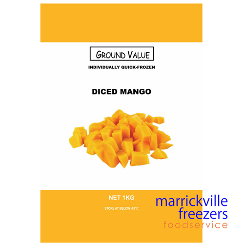 Mango Diced IQF Ground Value 1kg