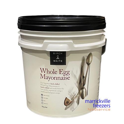 Mayonnaise Whole Egg 15kg BIRCH & WAITE 
