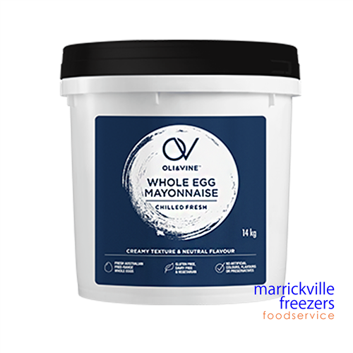 Mayonnaise Whole Egg 14kg OLI & VINE 