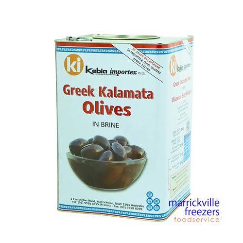 Olives Kalamata PITTED 10kg KEBIA