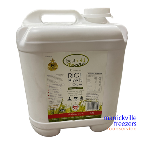 Rice Bran Oil Cholesterol Free 20lt Bestfields