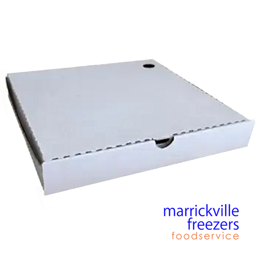 Pizza Boxes Plain White 13