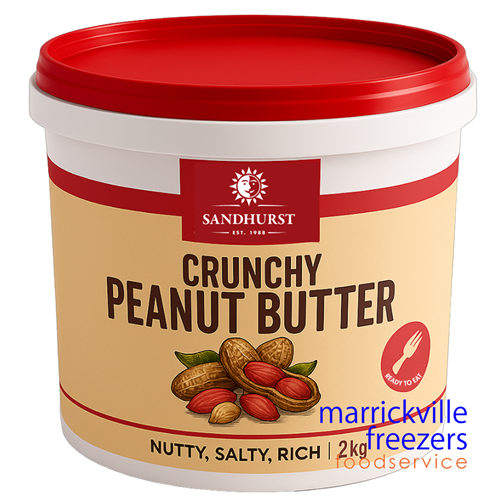 Peanut Butter Crunchy 2kg Sandhurst