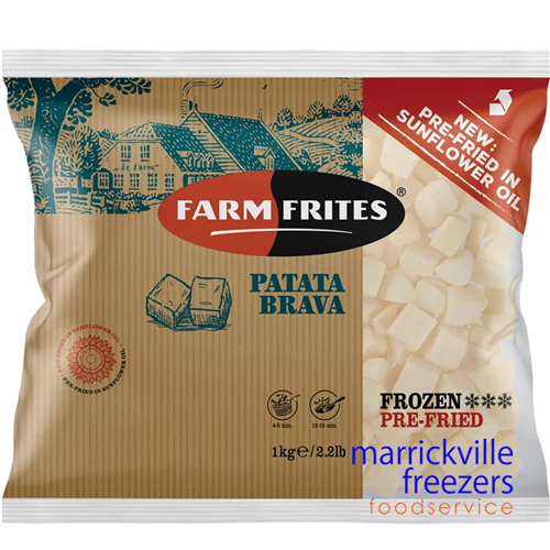 Potato Brava 12x1kg Farm Frites
