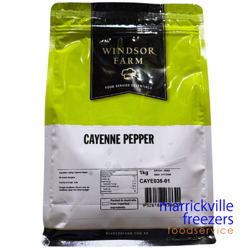 Pepper Cayenne Ground 1kg