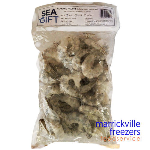 Prawn Cutlet 16/20 Vannamei Raw 700g sea gift Pacific West