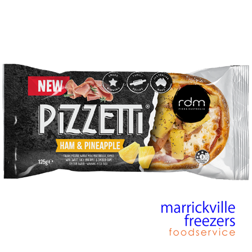 Pizzetti Ham & Pineapple 24x125g RDM