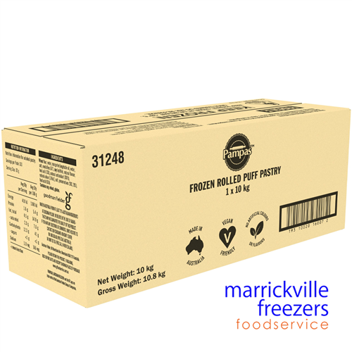 Pastry Puff Pampas Roll 1x10KG