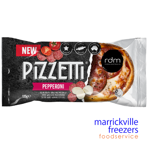 Pizzetti Pepperoni 24x125gr RDM