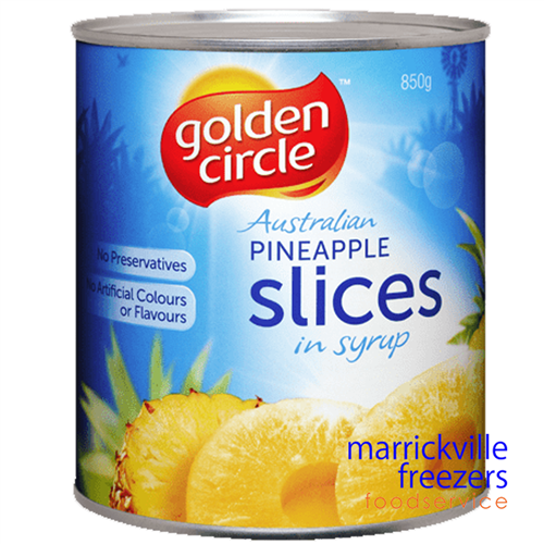 Pineapple Sliced 12x850 Golden Circle