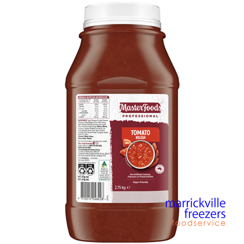 Relish Tomato 2.75kg Masterfoods